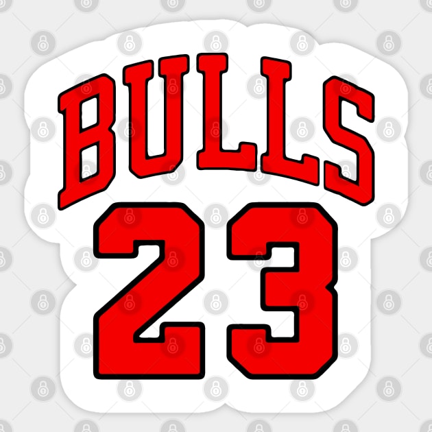 Bulls 23 Sticker by kancreg